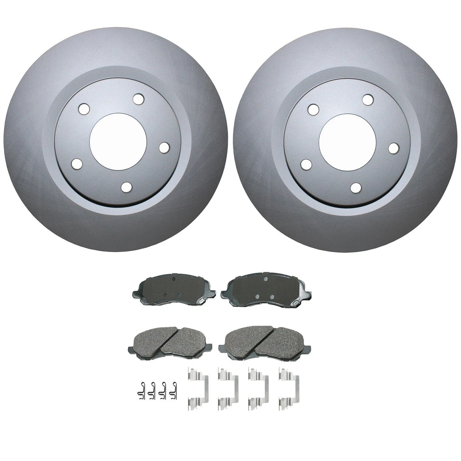Front Brake Kit 294mm Rotors Akebono Ceramic Pad for Dodge Caliber/Compass/Patriot (2007–2012)