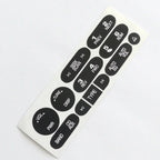 Car Radio Button Repair Decal Sticker for Cadillac Isuzu (2002-2006)