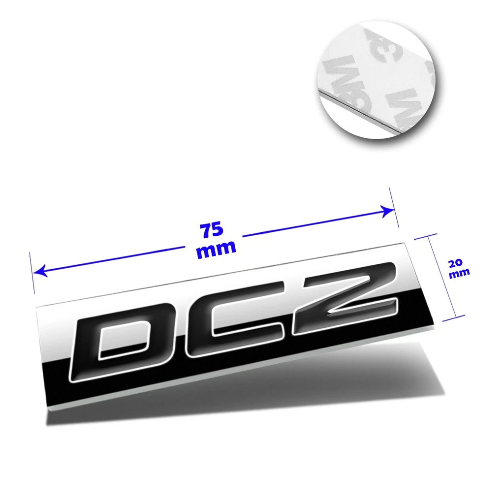 Polished Metal 3D Decal Emblem for Acura Integra (1994–2001)