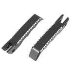 Footpeg Rests for Suzuki Hayabusa GSX1300R (2008–2016) Black