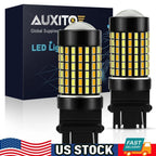 3157 Switchback Amber White LED Turn Signal Lights for AUXITO