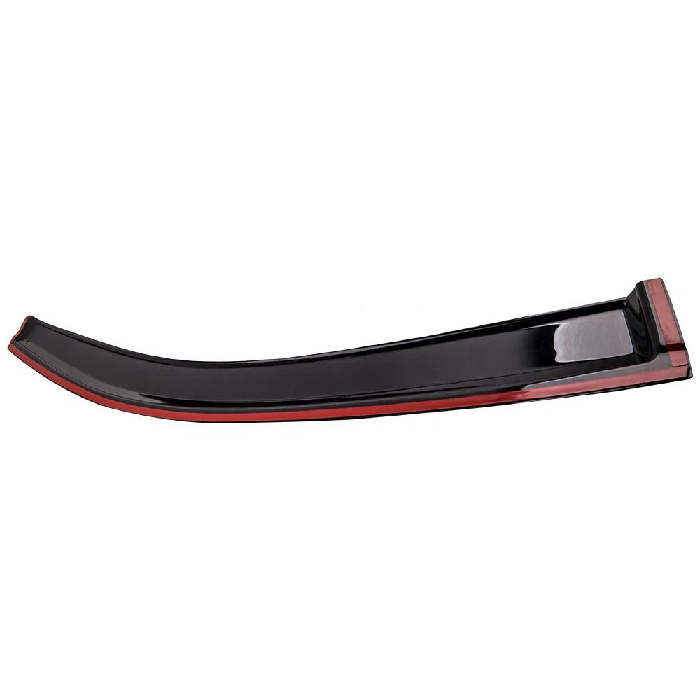 4X Smoke Acrylic Window Visor Rain Guard for Honda CR-V (2007–2011)