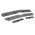 Stainless Black Billet Grille Insert Combo for Chevy Avalanche (2002–2006)