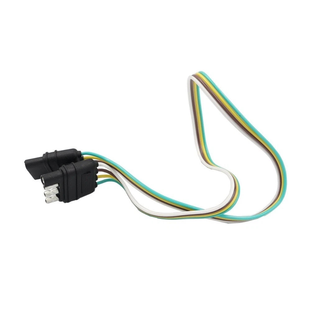 4 Pin SAE Trailer Wiring Extension Cord for Automotive