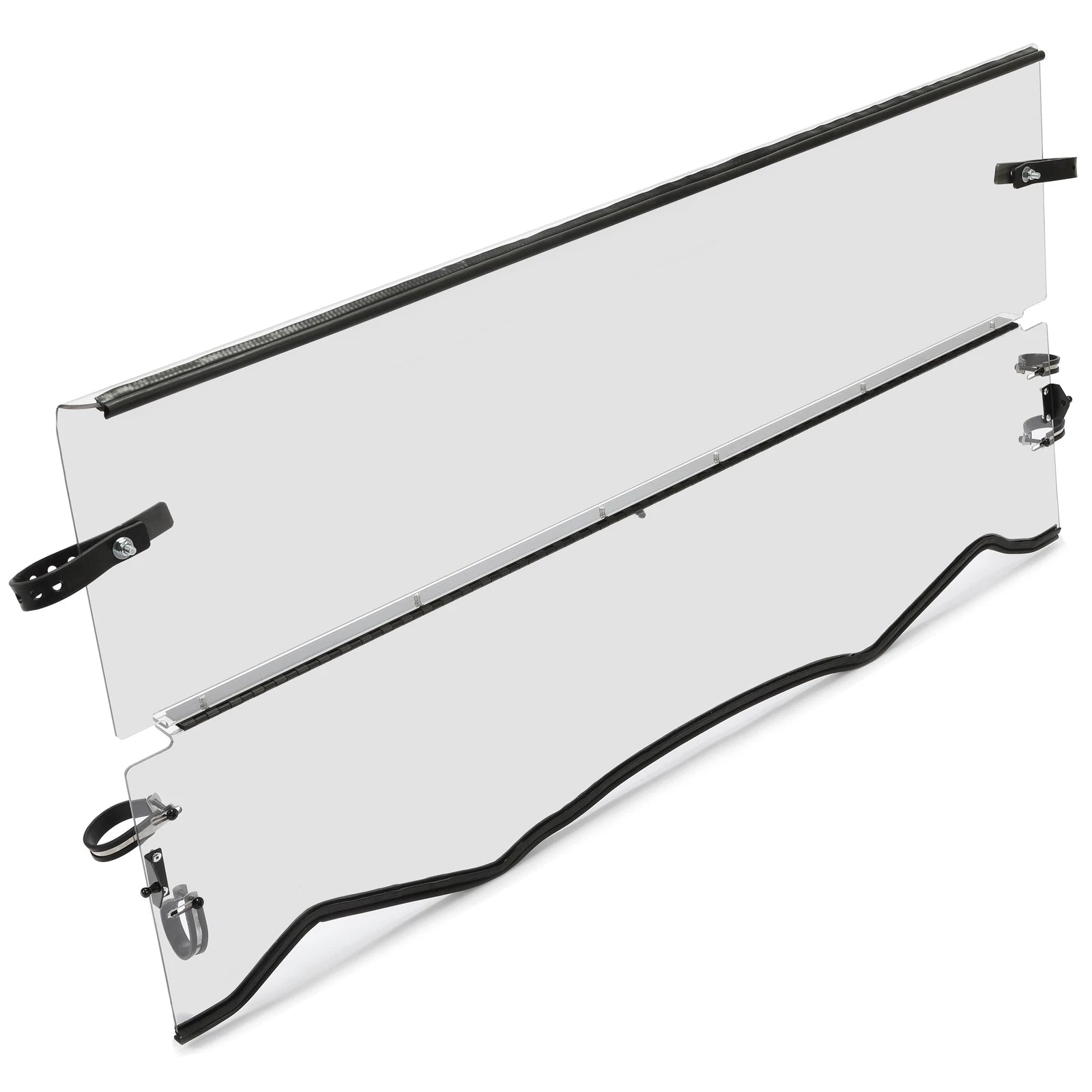 Folding Front Windshield Clear for Kawasaki Teryx 800/Teryx4 (2016–2024)