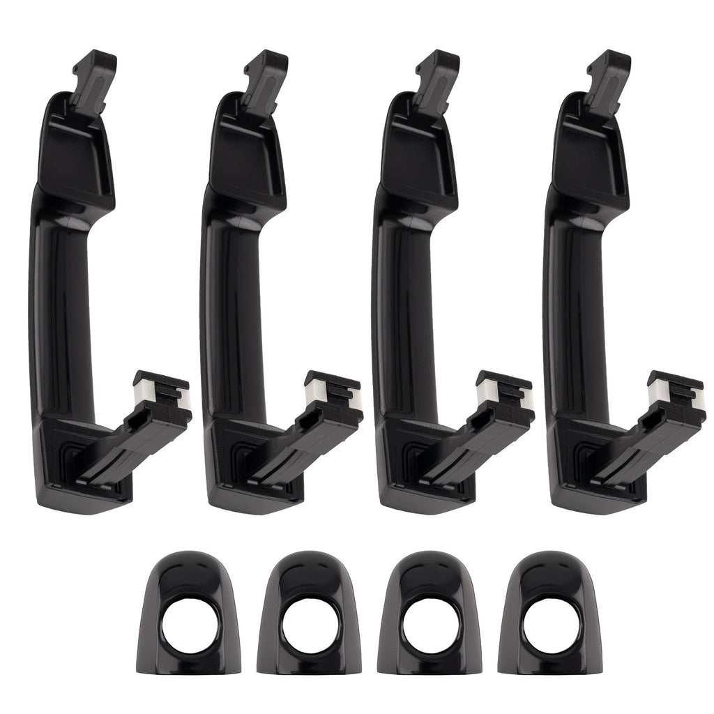 Black Door Handle Set for Hyundai Elantra (2006–2010)