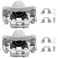 Pair Rear Disc Brake Calipers with Bracket for Nissan 370Z (2010–2020)