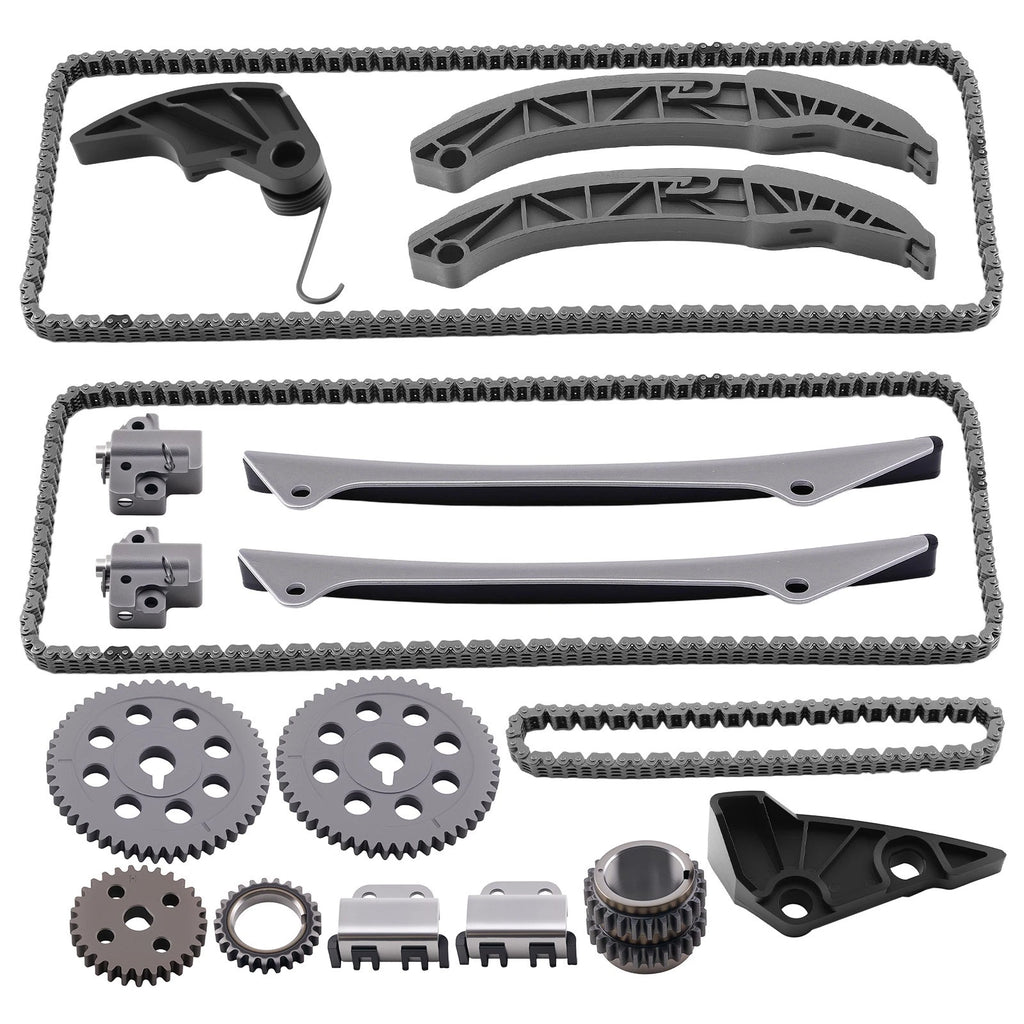 Engine Timing Set with Oil Pump Chain for Kia Sedona Sorento 3.3L 3.5L 3.8L V6