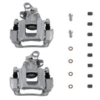 Rear Brake Calipers w/ Brackets for Ford Edge (2011–2014) All Trims