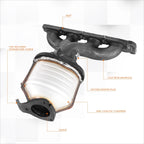 Exhaust Manifold Catalytic Converter for Malibu G6 Aura 2.2L 2.4L (2004–2008)