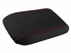 Console Lid Pull Over Cover Leather for Honda Prelude (1997–2001) Red Stitch