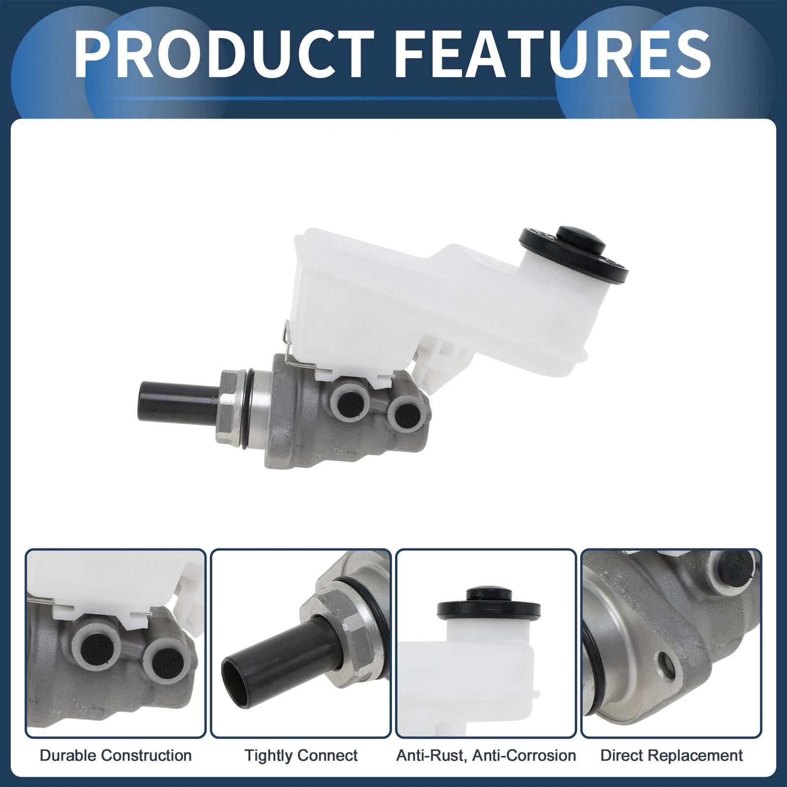 Brake Master Cylinder with Reservoir No. 4720752011 for Toyota Echo (2000–2004)