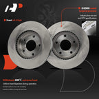 Set of 4 Brake Rotors and Pads for Nissan Sentra (2013–2017)