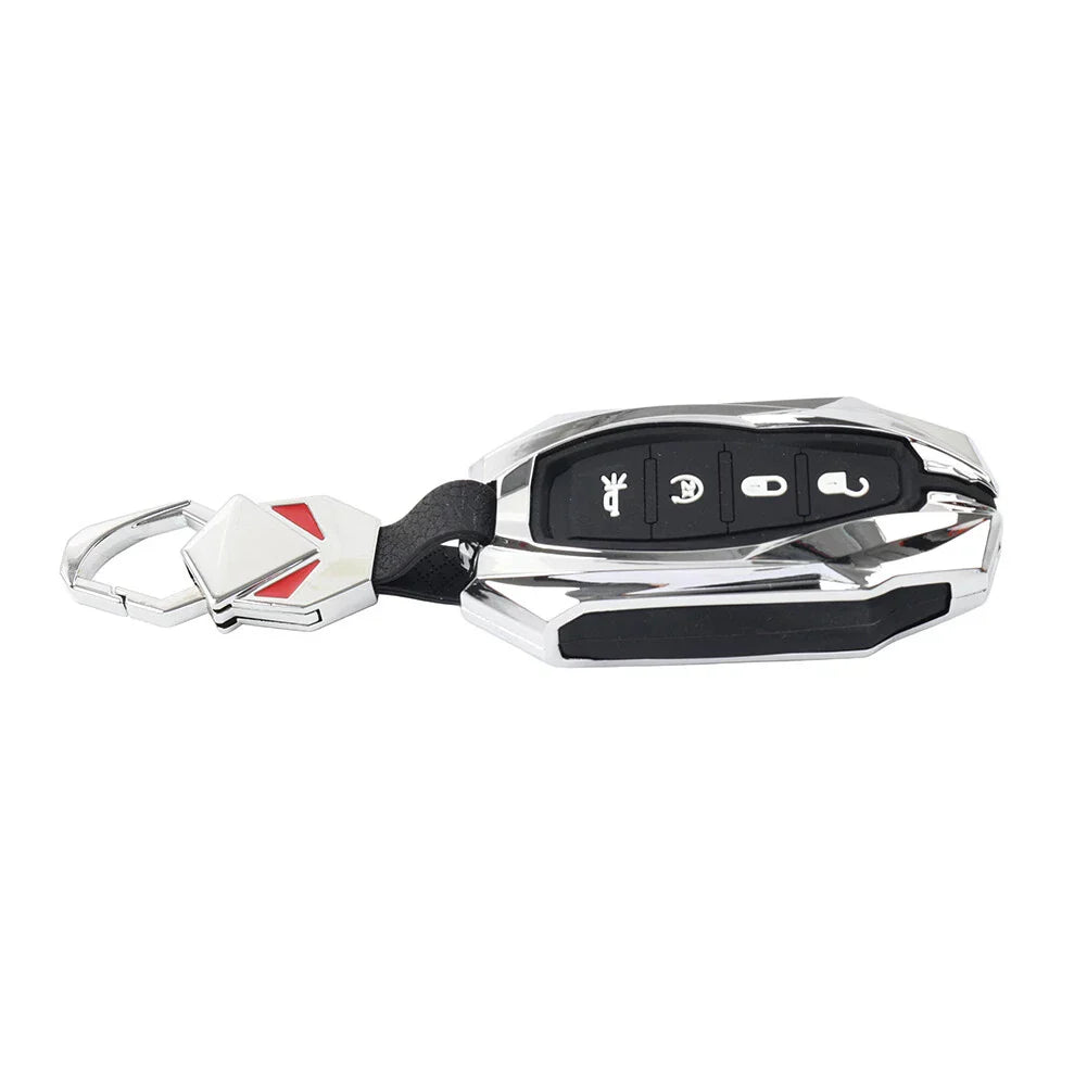 Silver Key Fob Cover Protector Case for Dodge Ram 1500 (2019-2024)