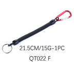 Security Keychain Tool Belt Clip Coil Holder for Universal Use