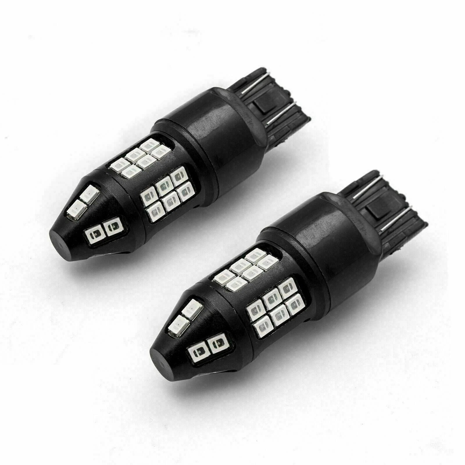 2x Strobe Blinking Red LED Brake Light Bulbs for Honda Civic CR-V (2012-2016)