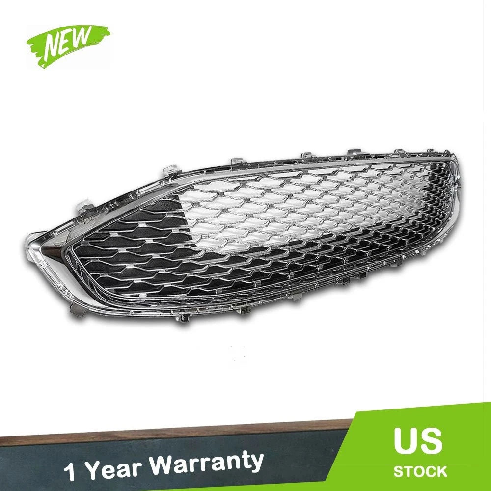 Chrome Honeycomb Front Upper Bumper Grille for Ford Fusion (2019–2020)
