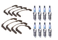 Denso 7mm Wire Set & 8 Iridium Spark Plugs Kit for Chevy GMC V8 (0.044)