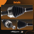 Front CV Axle Shaft Set for BMW X3 (2004–2010)