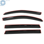 Set of 4 Window Visors for Honda Pilot (2016–2022)