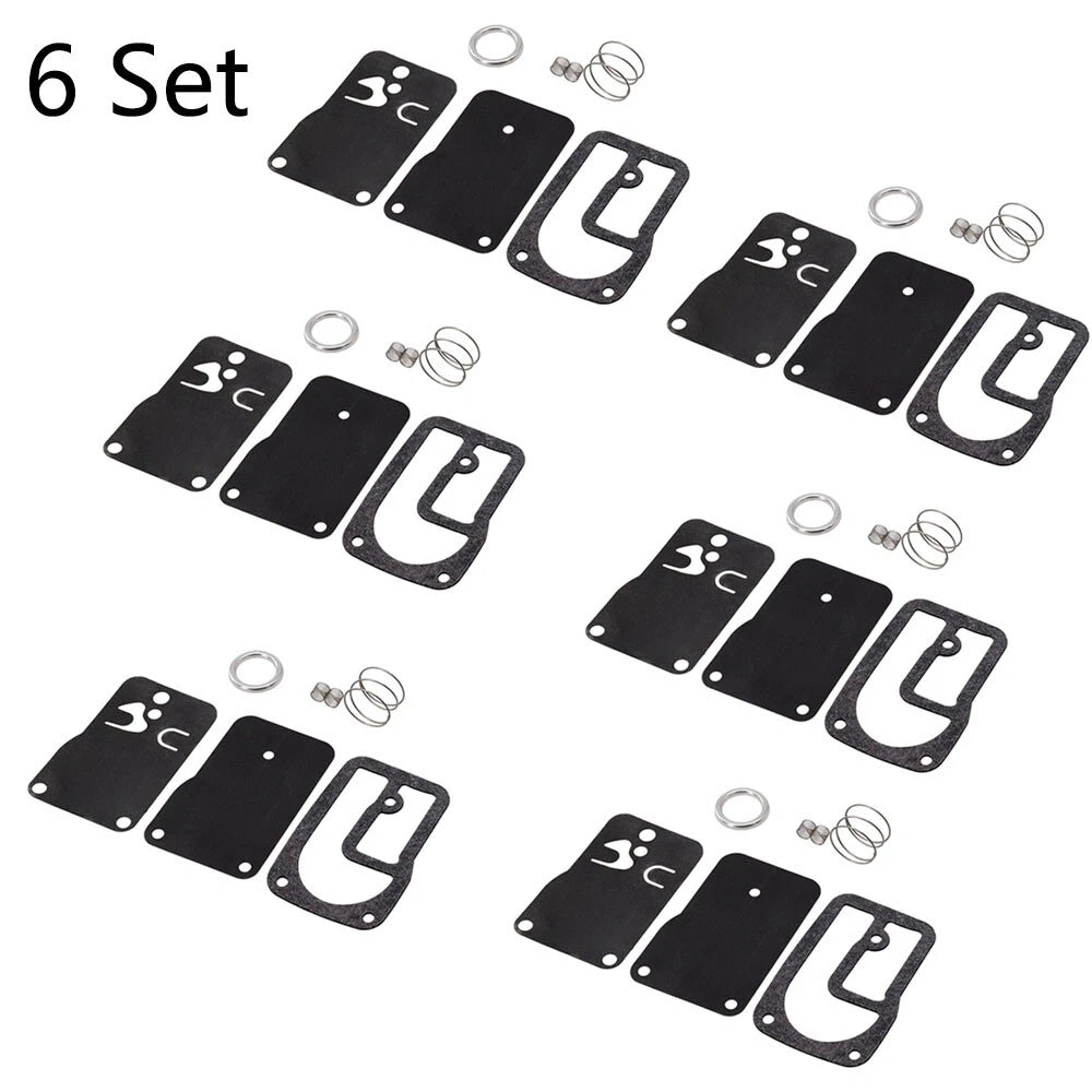 Set of 6 Fuel Pump Repair Kits for B&S 401400 402400 422700 393397