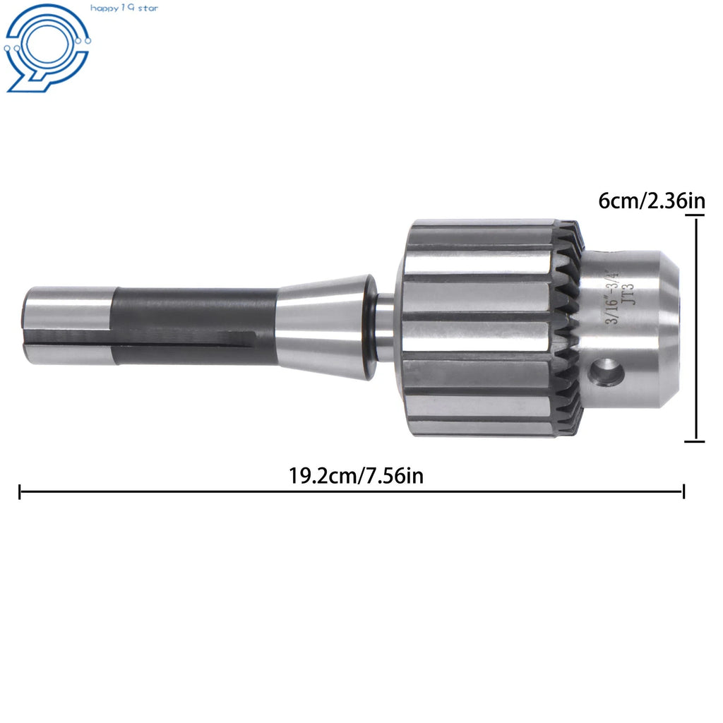 3/4 R8 Shank Keyed Drill Chuck High Torque for Milling Machine
