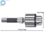 3/4 R8 Shank Keyed Drill Chuck High Torque for Milling Machine