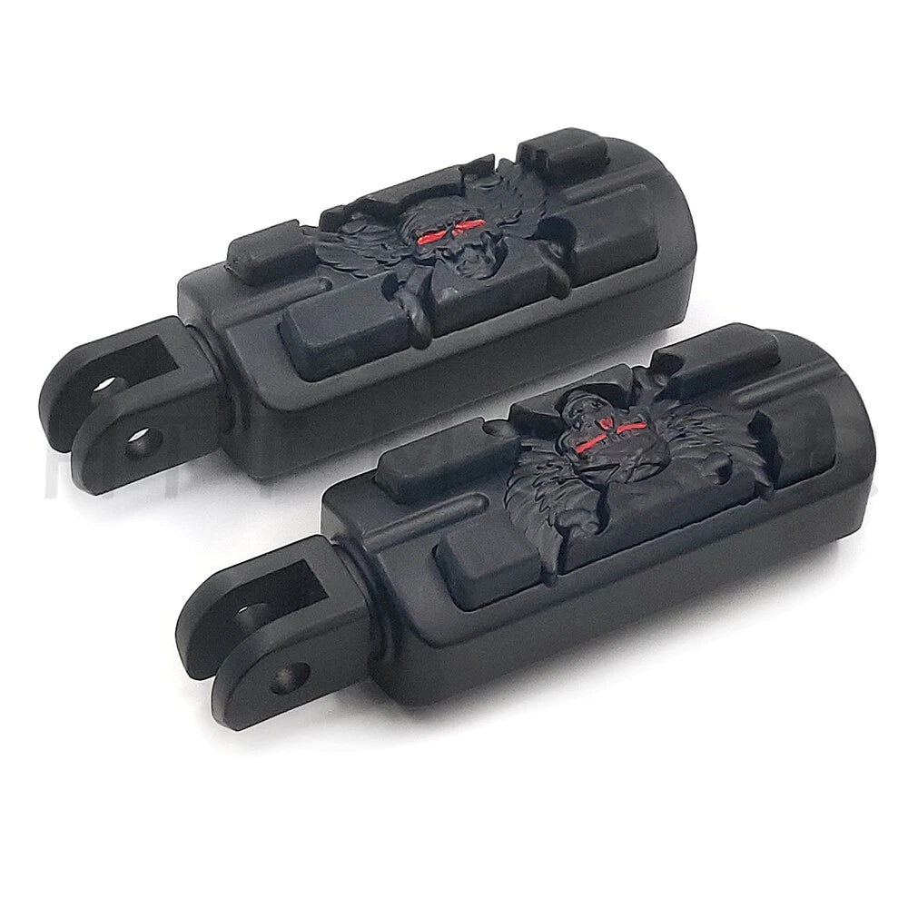 Pirate Skull Footpegs for Harley FXBB FXBR FXBRS FXLR (2018–Later)