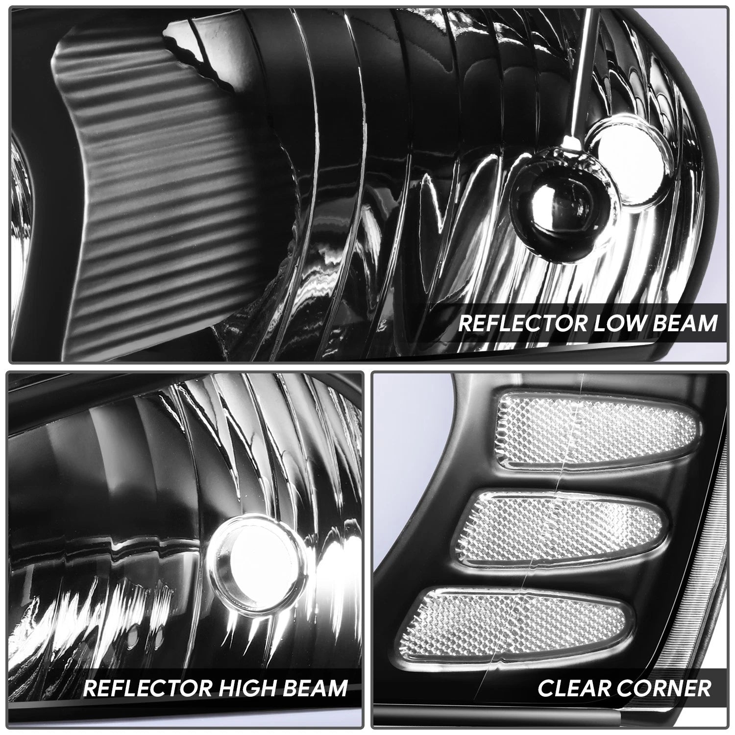 3D LED DRL Headlights for Pontiac Grand Prix (2004–2008)