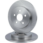 Rear Brake Disc Rotors for Toyota Prius Matrix (2011–2017) Lexus CT200H