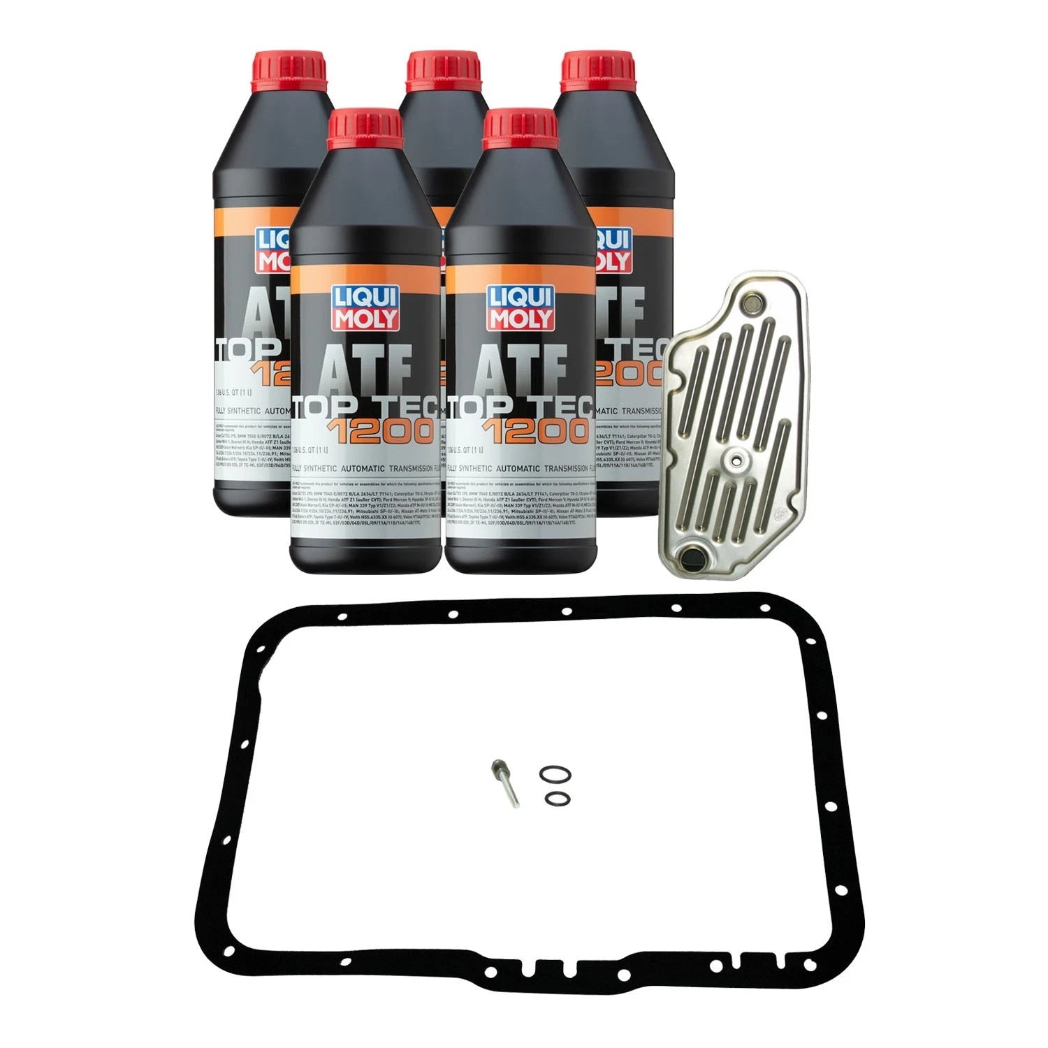 Liqui Moly 5L TopTec ATF 1200 AutoTrans Fluid Filter Kit for Ranger Mountaineer (2000–2011)