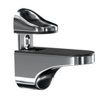 Adjustable Glass Shelf Bracket for Wall Mount (Polished Chrome)