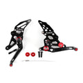 Adjustable Rearsets Footrest Set for Yamaha MT-07 FZ-07 (2014–2023) Black