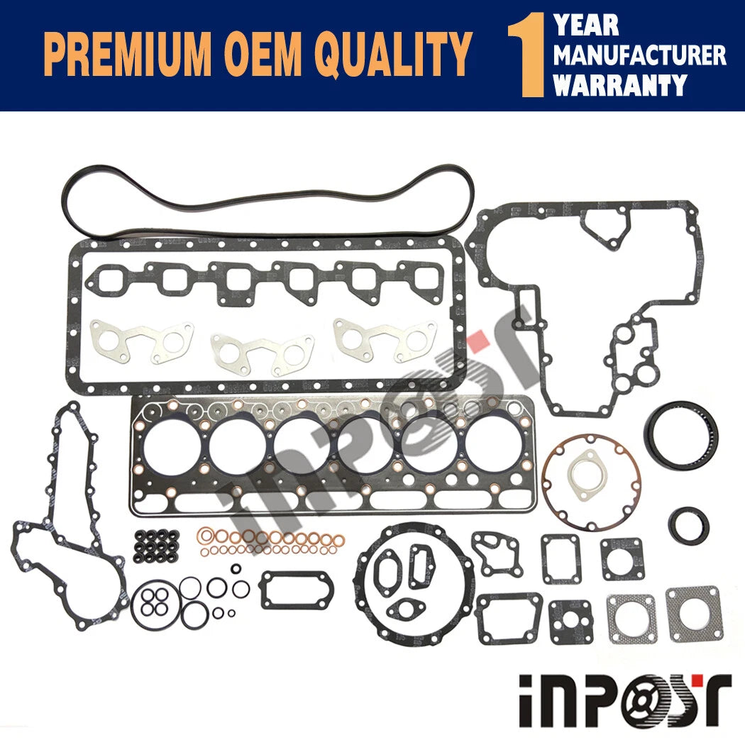 Full Overhaul Gasket Kit S2600 S2600-D for Kubota KH28 KH170 Excavator