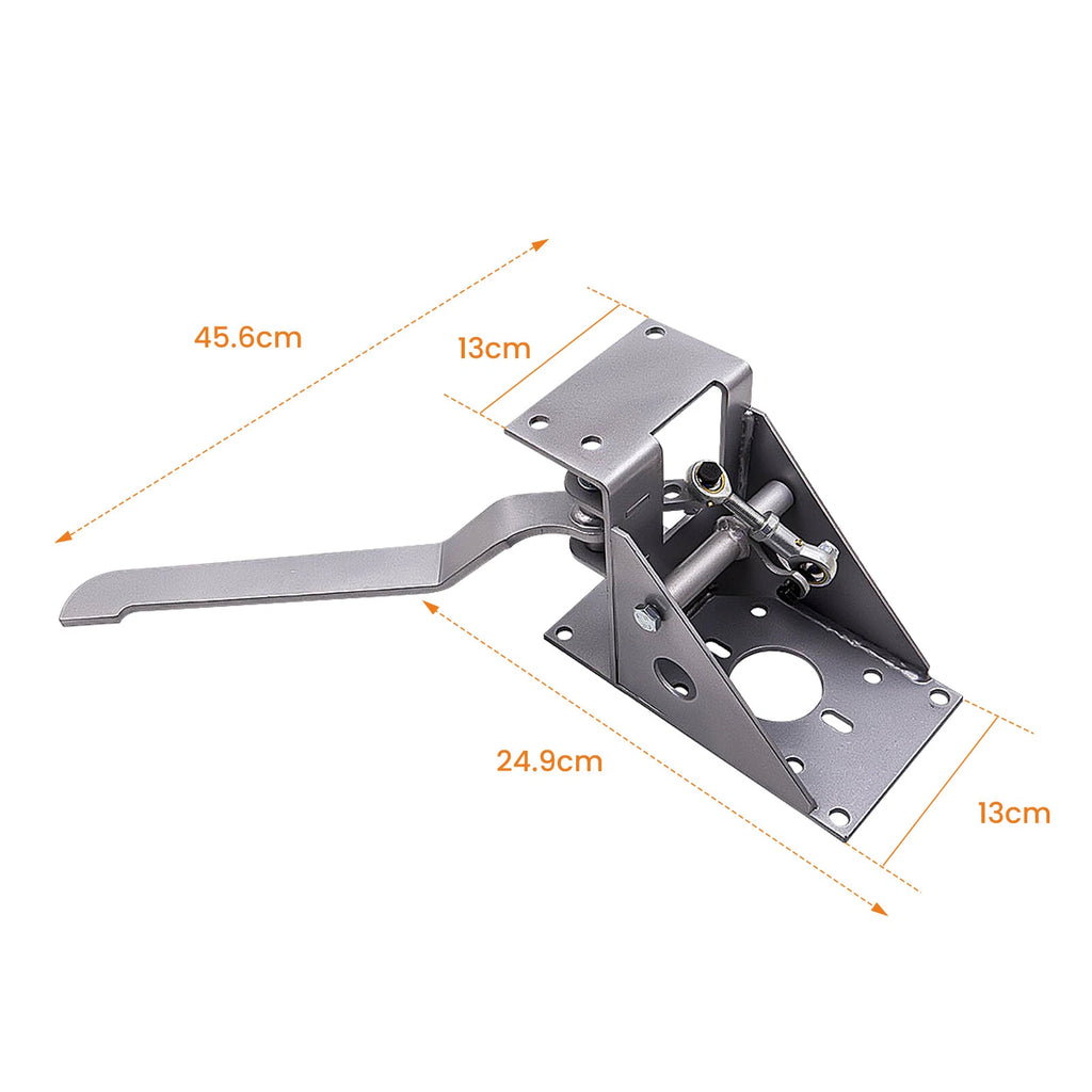 90 Degree Manual Hanging Brake Pedal Kit for Chevy (Universal)
