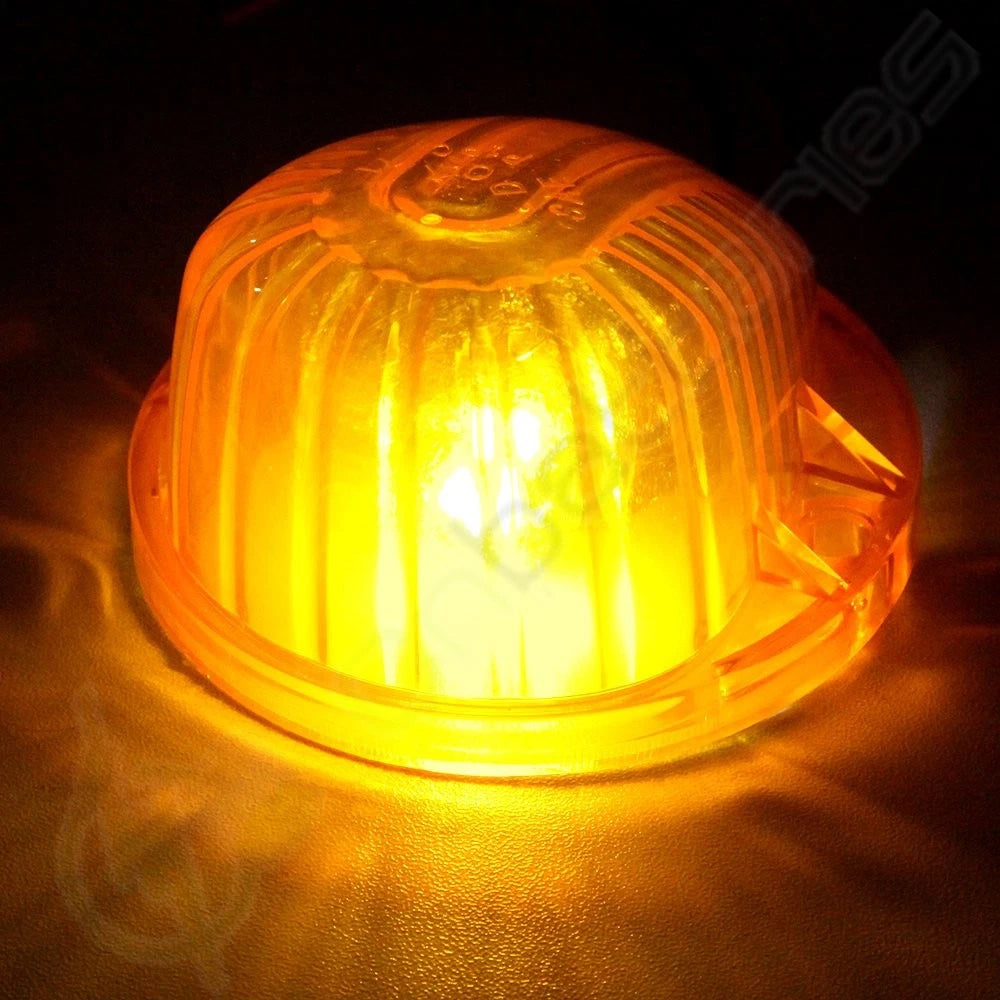 5X Amber Cab Roof Marker 6SMD LED Lights for Chevy Truck