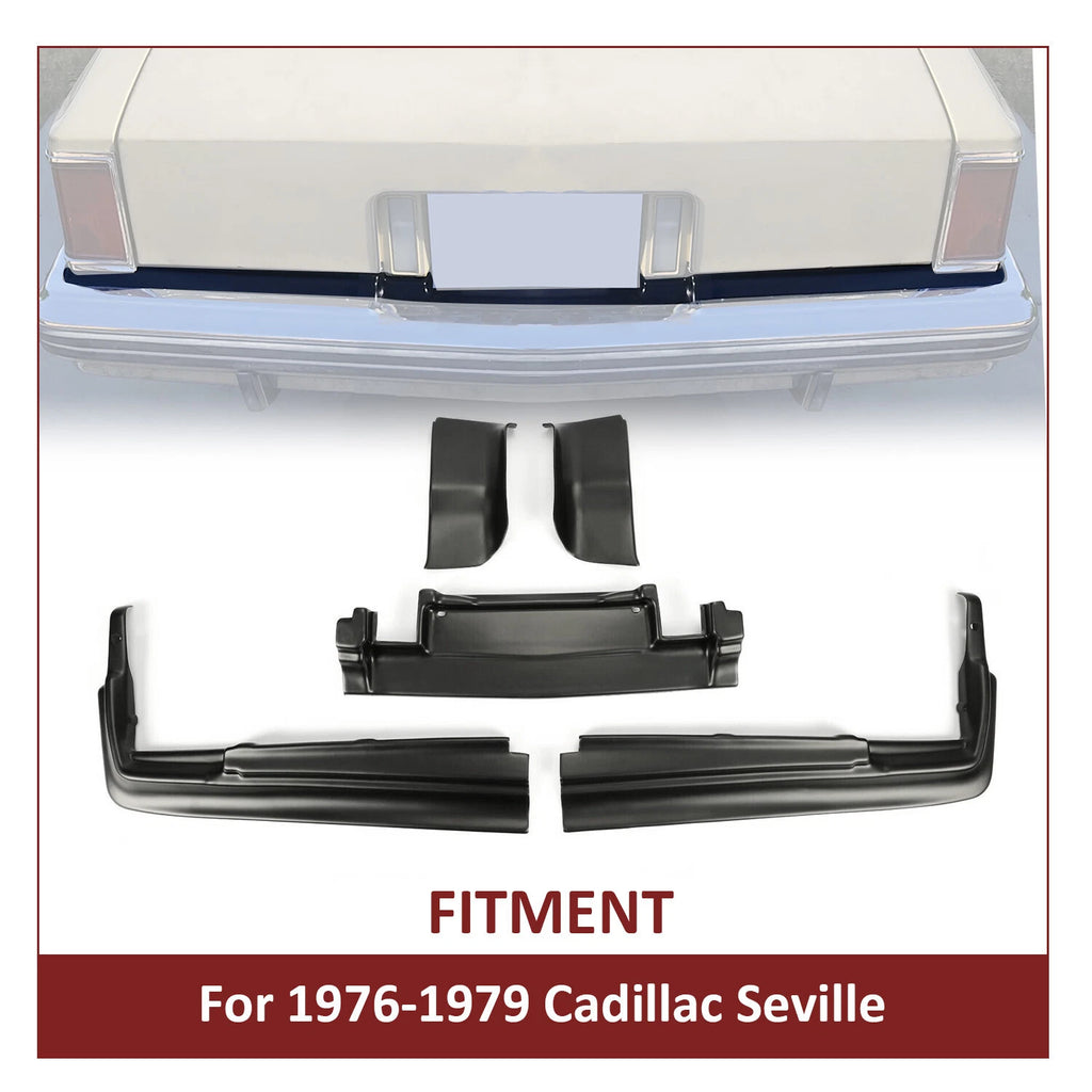 Set of 5 Rear Bumper Fillers for Cadillac Seville (1976–1979)