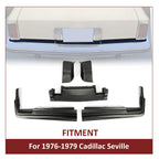 Set of 5 Rear Bumper Fillers for Cadillac Seville (1976–1979)