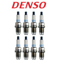 Set of 8 Double Platinum Spark Plugs for Audi Porsche Toyota (0.044 Gap)