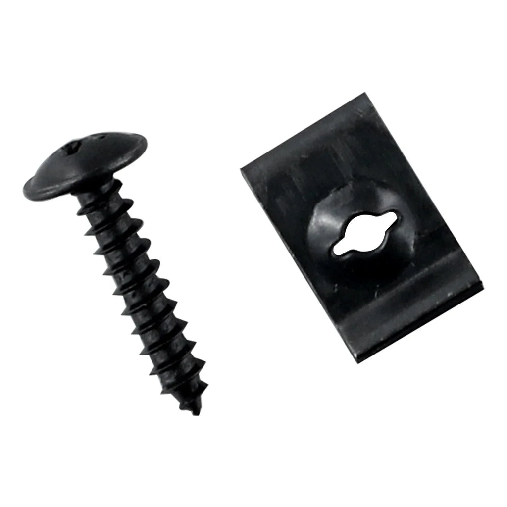 U-type Clip With Screw / 20x / Car Bumper Fender Trim Fasteners for Car