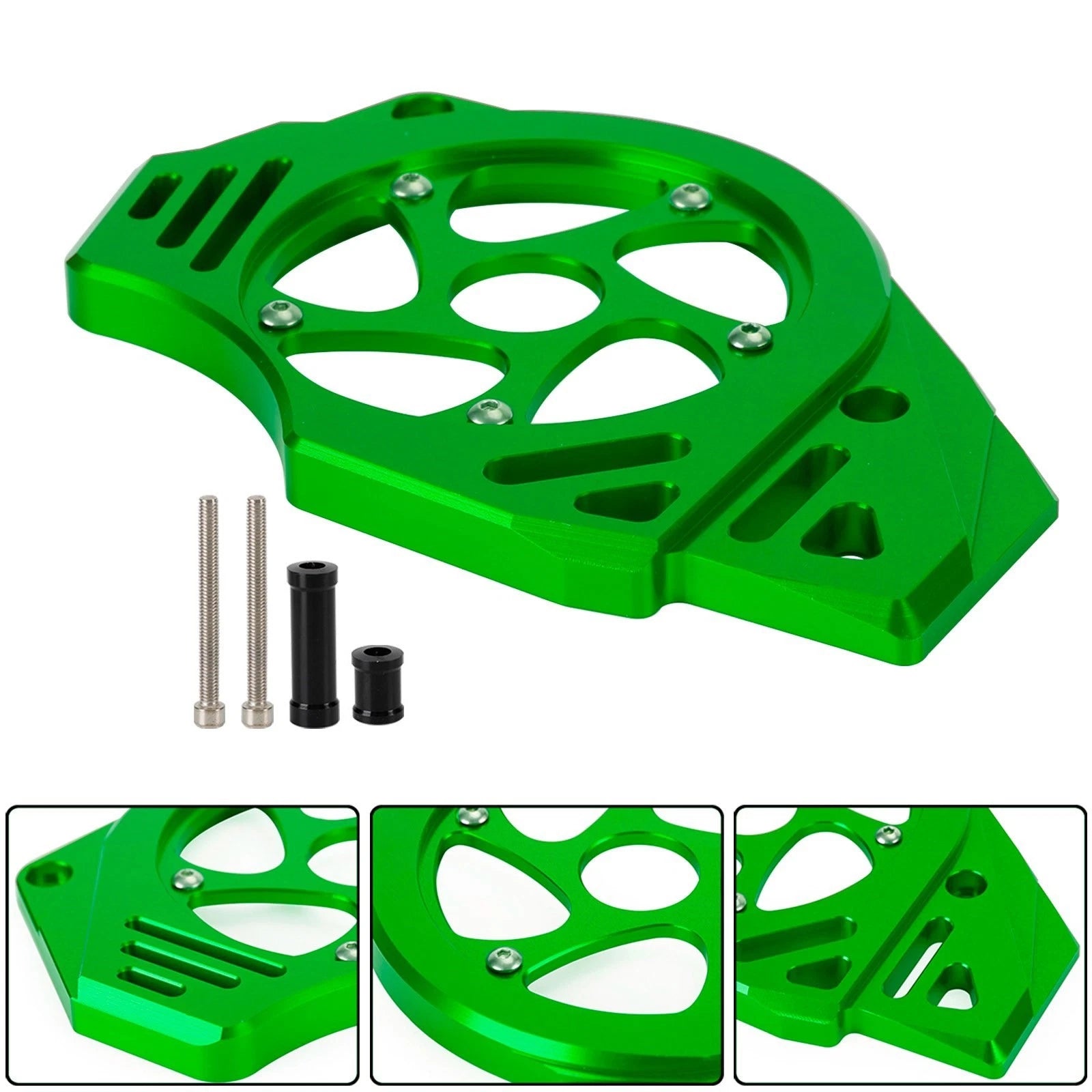 Sprocket Cover Chain Guard for Kawasaki Ninja Vulcan 650 (2012–2018) Green