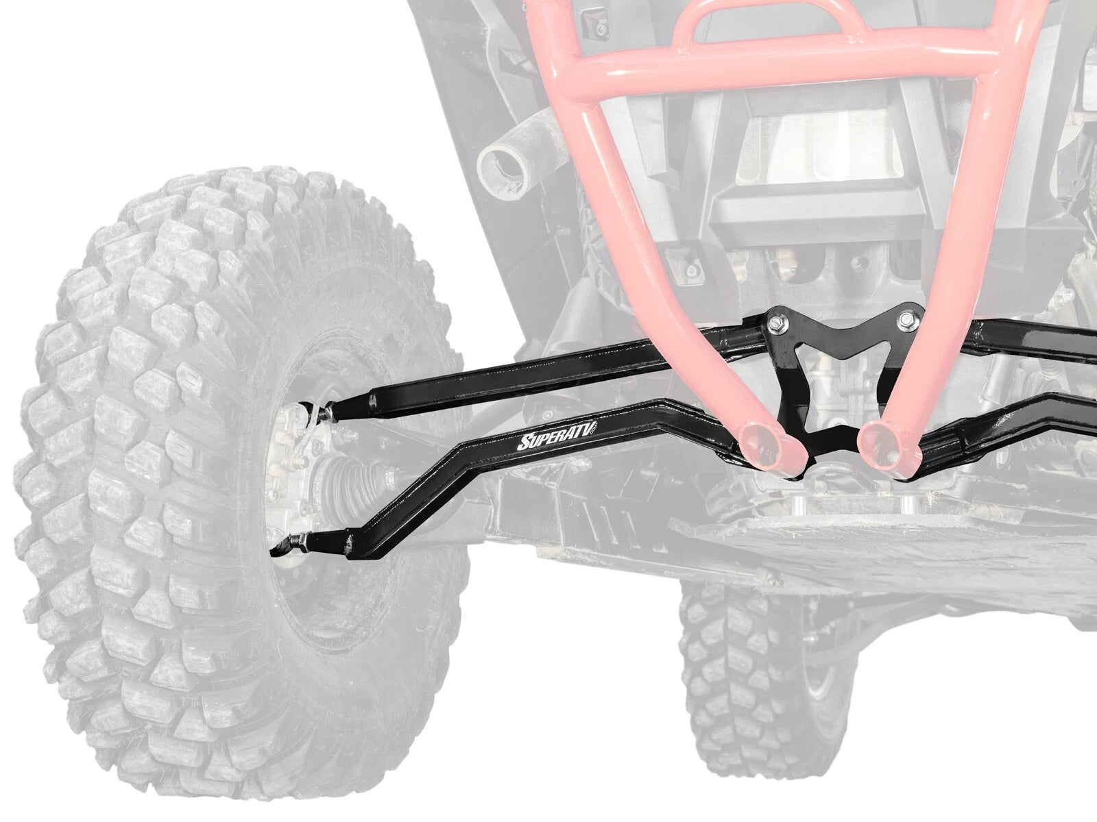 High Clearance Boxed Rear Radius Arms for Polaris RZR XP Turbo (2016–2023)