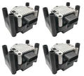 Set of 4 Ignition Coils for Volkswagen Beetle Golf GTI Jetta Audi A3 S3