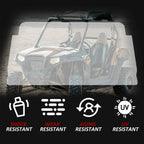 Clear Flip Windshield for Can-Am Maverick (2013–2018)