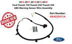 ABS Warning Sensor Wire Pigtail for Ford Transit 150 250 350 (2016–2020) GK4Z2C011A