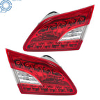 Set of 2 Inner Tail Light Assemblies for Nissan Sentra (2013-2015)
