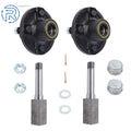 2X Trailer Hub Bearing Kit for 2000 lbs Axle (4 Lug, 4 on 4")
