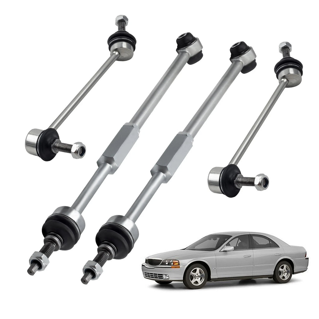 Set of 4 Rear Sway Bar End Links for Lincoln LS (2000–2006)
