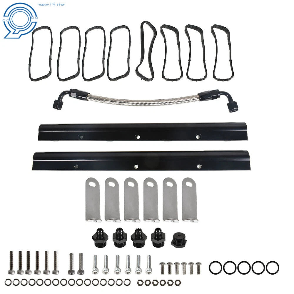 Billet Fuel Rail Kit for LS LS1 LS2 LS3 LS6 (1997-2009)