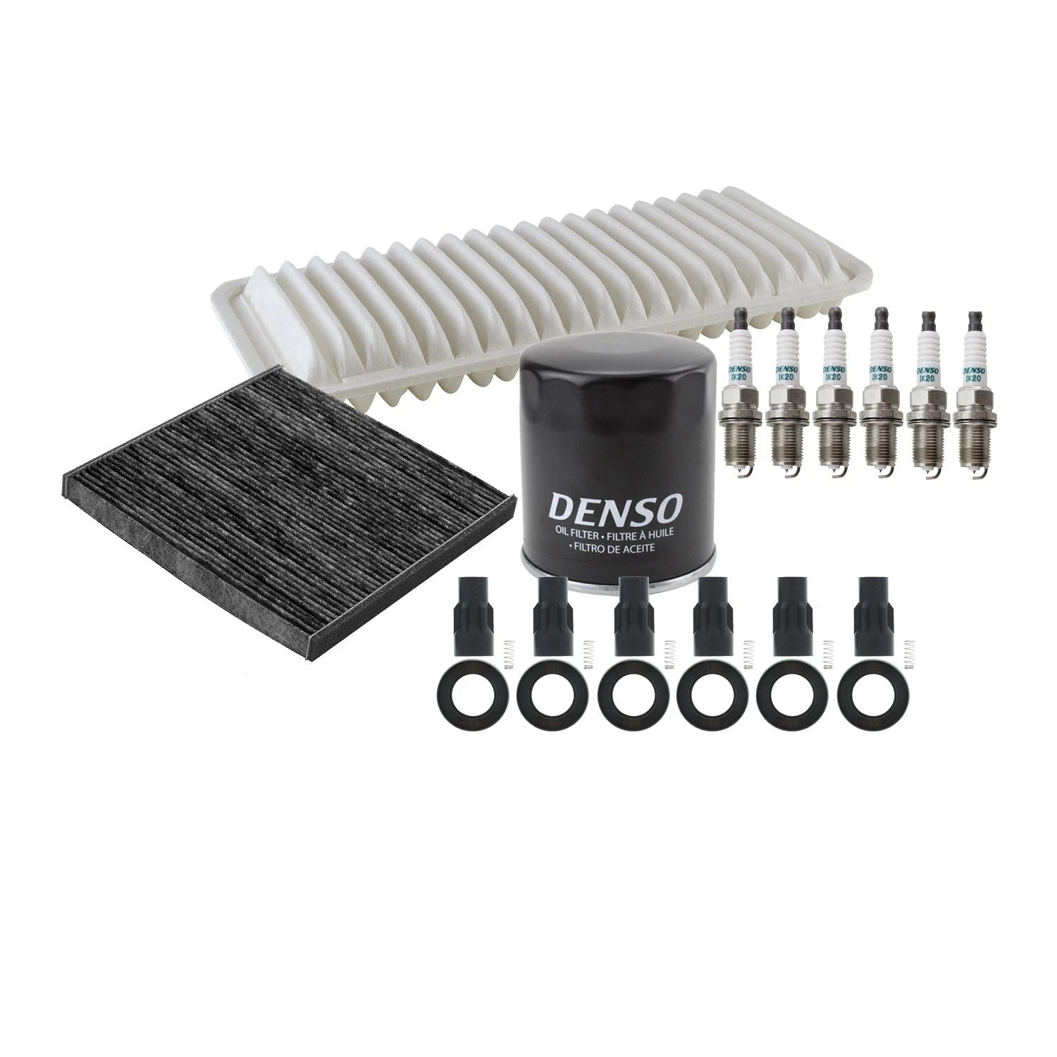 Tune Up Kit 6 Spark Plugs & Boots for Lexus RX400h (2006–2008)